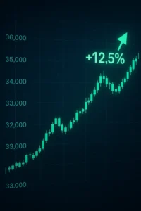 Best Free Crypto Mining Apps & Crypto News 149 How to get into Crypto featured image of a price chart showing green trends