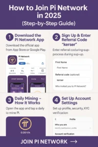 Best Free Crypto Mining Apps & Crypto News 167 How to join Pi Network 6 step guide image