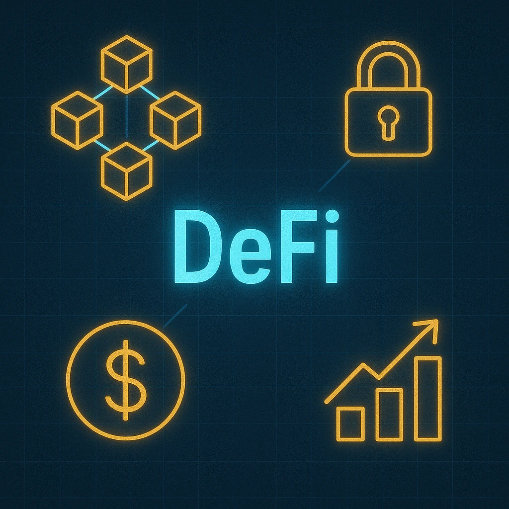 Crypto Terms and Jargon Explained 122 DeFi visual image